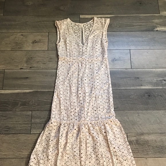 Free People Dresses & Skirts - Free People Eyelet Maxi Dress or Cover-up